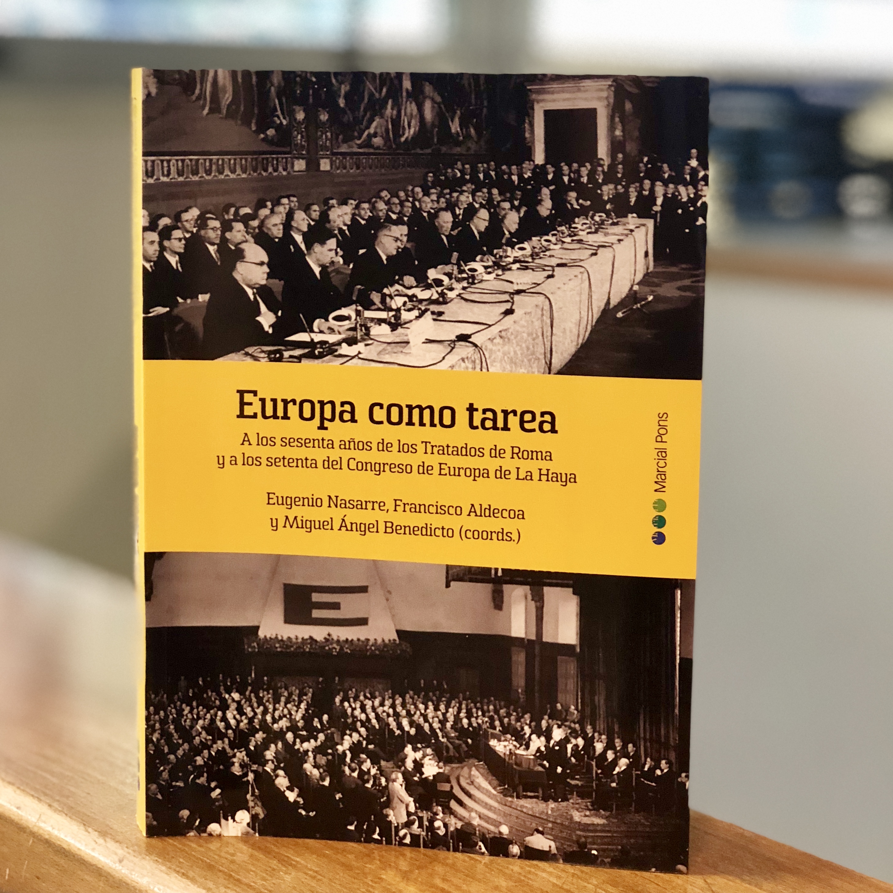 Debat: EUROPA, FITES I PROPOSTES, amb motiu de la presentació del llibre "Europa como tarea". 328