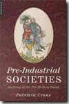 Pre-industrial societies. 9781851683116
