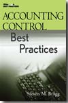 Accounting control best practices