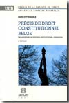 Précis de Droit constitutionnel Belge. 9782802720980