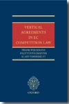 Vertical agreements in EC competition Law. 9780199285815