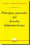 Principios generales del Derecho latinoamericano