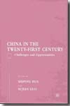 China in the twenty-first century