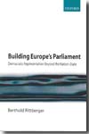 Building Europe's Parliament. 9780199231997