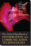 The Oxford handbook of information and communication technologies. 9780199266234