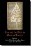 Law and the illicit in medieval Europe. 9780812240801