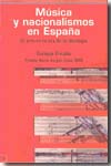 Música y nacionalismos en España. 9788493455262