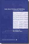 Early music printing and publishing in the iberian world