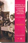 Historia de la participación ciudadana femenina en Logroño (1900-1970)
