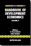 Handbook of development economics. Tome 4