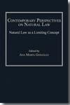 Contemporary perspectives on natural Law