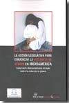 La acción legislativa para erradicar la violencia de género en Iberoamérica