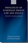 Principles of european prison Law and policy