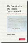 The Constitution of a Federal Commonwealth. 9780521716895