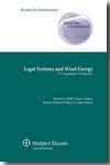 Legal systems and wind energy. 9789041128317