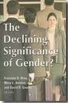 The declining significance of gender?
