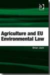 Agriculture and EU environmental Law