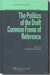 The politics of the draft common frame of reference