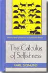 The calculus of selfishness. 9780691142753