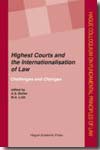 Highest Courts and the internationalisation of Law. 9789067042888