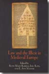 Law and the illicit in medieval Europe