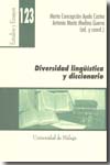 Diversidad lingüística y diccionario. 9788497472951