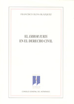 El Error Iuris en el Derecho civil. 9788495176738