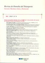 Revista de Derecho del Transporte, Nº6, año 2010
