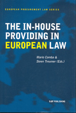 The in-house providing in european Law