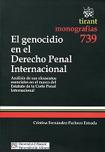 El genocidio en el Derecho penal internacional. 9788499850092