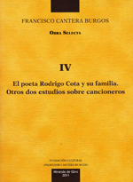 El poeta Rodrigo Cota y su familia. Otros dos estudios sobre cancioneros . 9788461465903
