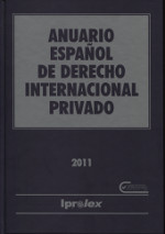 Anuario Español de Derecho Internacional Privado 2011. 100925079