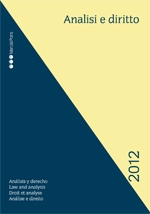 Analisi e diritto 2012