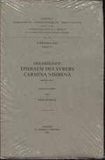 Corpus scriptorum Christianorum Orientalium. Vol 218. 9789042902596