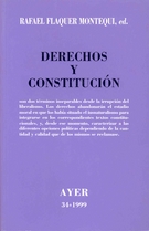 Derechos y Constitución. 9788472486898