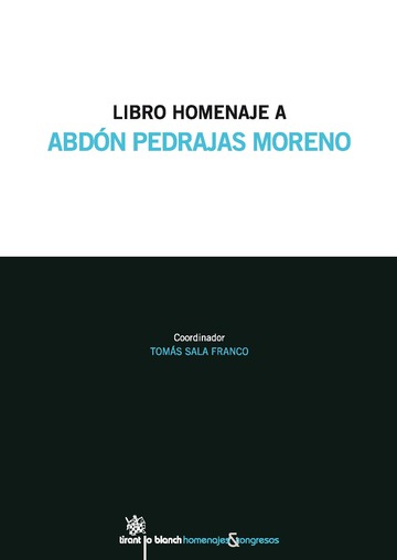 Libro homenaje a Abdón Pedrajas Moreno. 9788490330371