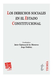 Los derechos sociales en el Estado Constitucional. 9788490331965
