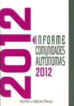 Informe comunidades autónomas 2012