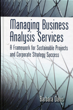 Managing business analysis services