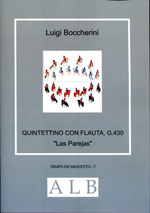 Quintettino con Flauta y Cuerda, G. 430 "Las parejas"