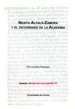 Niceto Alcalá-Zamora y el Diccionario de la Academia