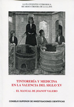 Tintorería y medicina en la Valencia del siglo XV