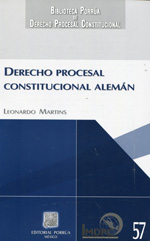 Derecho procesal constitucional alemán. 9786070909191