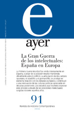 La Gran Guerra de los intelectuales: España en Europa. 9788492820993