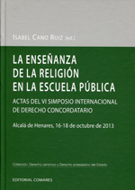 La enseñanza de la religión en la escuela pública. 9788490451601
