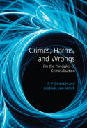Crimes, harms, and wrongs