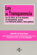 Ley de Transparencia. 9788430962334