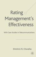 Rating management's effectiveness. 9781403937285