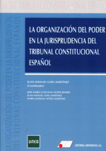 La organización del poder en la jurisprudencia del Tribunal Constitucional español