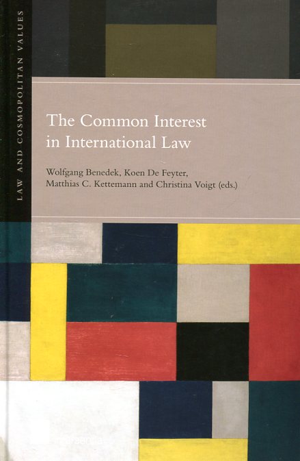 The common interest in International Law. 9781780682716